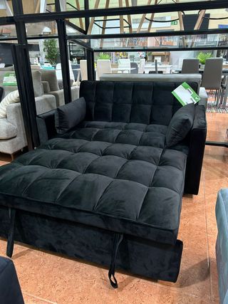 Sofá Cama 2 Plazas Gris