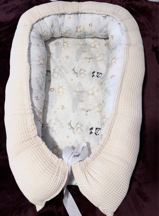 Capazo para bebé con estampado