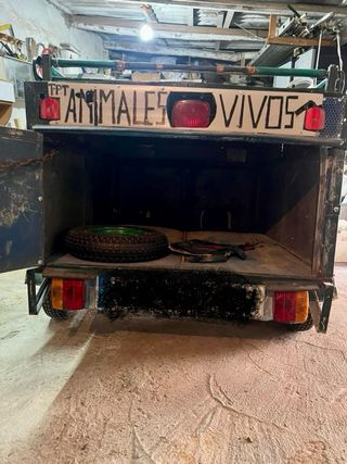 Remolque para perros ANIMALES VIVOS