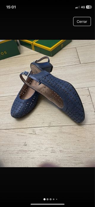 Salones destalonados piel Pitillos