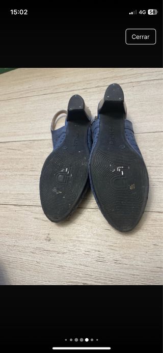 Salones destalonados piel Pitillos