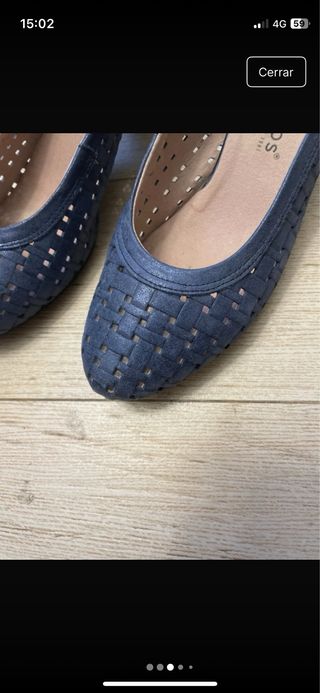 Salones destalonados piel Pitillos