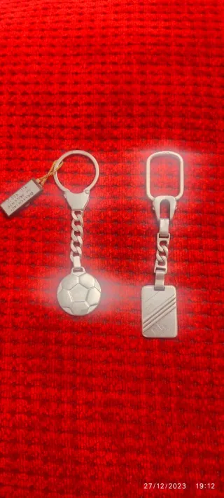 2 Llaveros Plata de Ley son dos