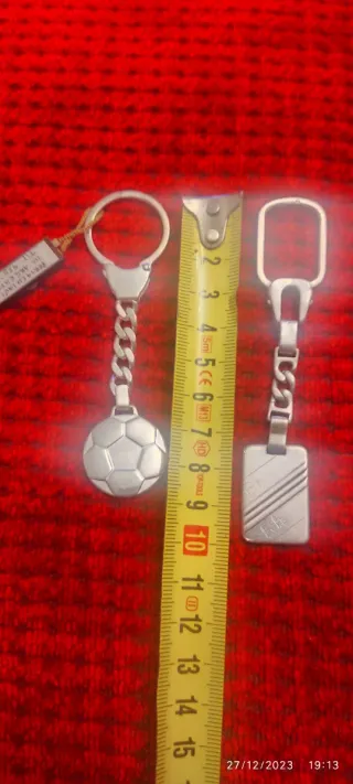 2 Llaveros Plata de Ley son dos