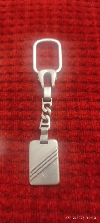 2 Llaveros Plata de Ley son dos