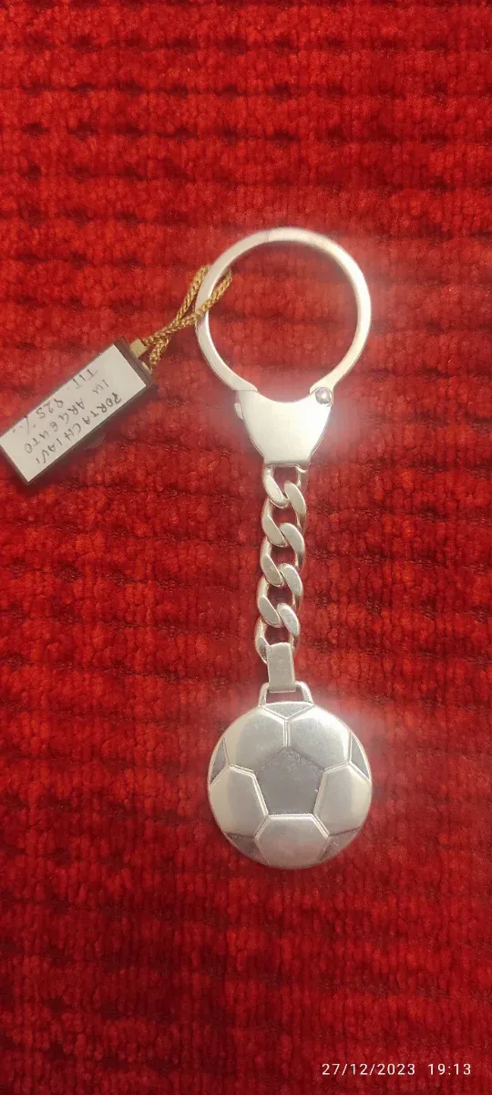 2 Portachiavi in Argento Sterling