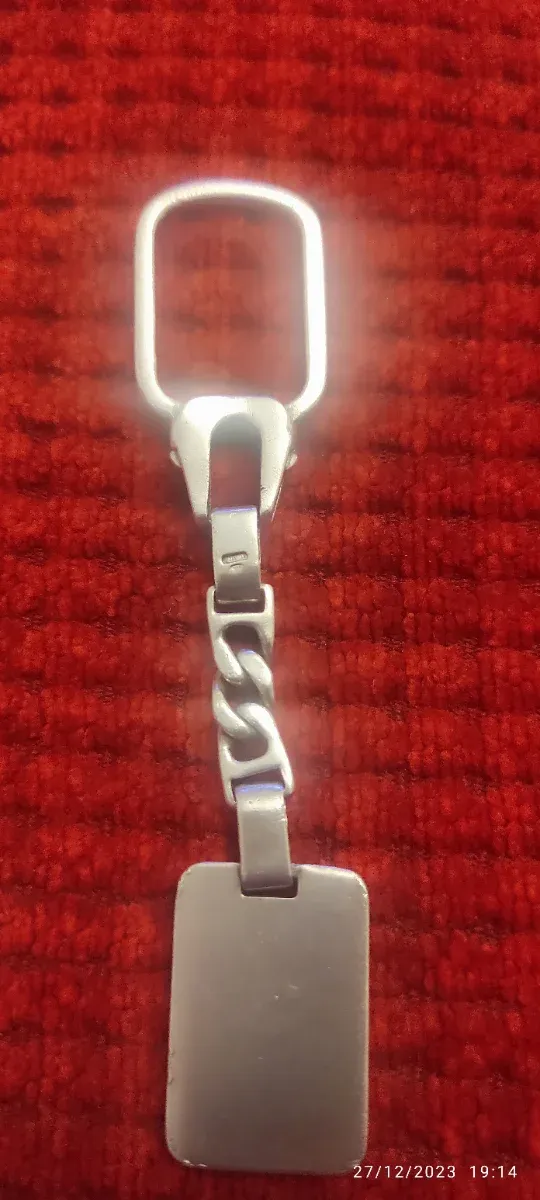 2 Portachiavi in Argento Sterling