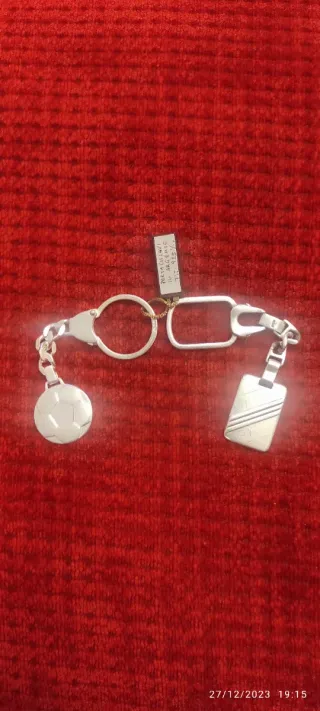 2 Llaveros Plata de Ley son dos