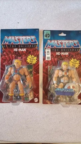 Masters del Universo He-Man Lote 2 Figuras