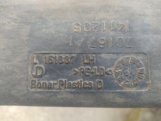 Extensión lateral guardabarros John Deere