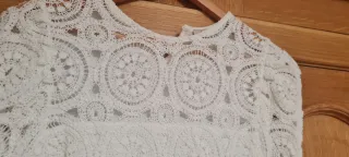 Camisa calada Salsa blanca