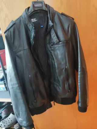 Chaqueta Cuero Celio Talla L