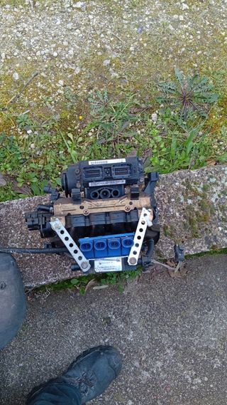 Collettore completo con iniettori benzina/gas