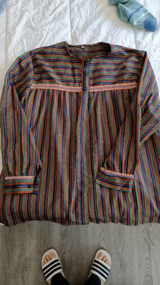 Blusón fallero talla 44 multicolor