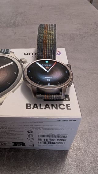 Amazfit Balance Grigio Sunset