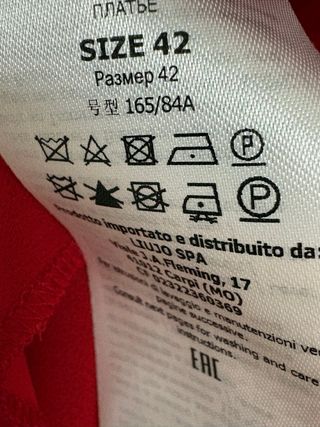 Vestido largo Liu Jo rojo