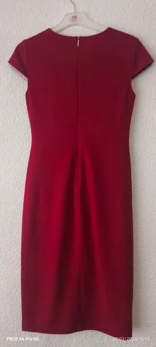 Vestido ocasión Lauren Ralph Lauren Rojo Talla M