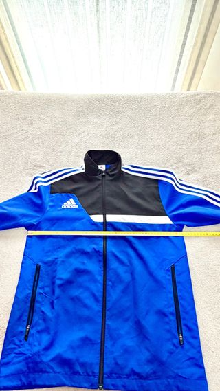 Chaqueta Adidas Talla S Negra y Azul