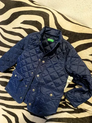 Abrigo niño United Colors of Benetton azul Niño/a.