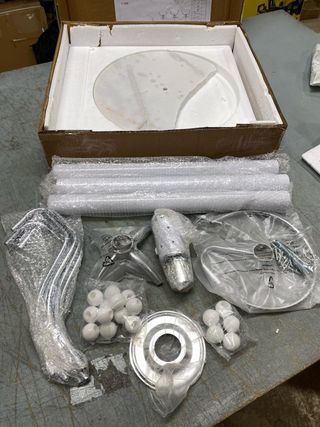 BAKAJI Perchero Metal 16 Ganchos