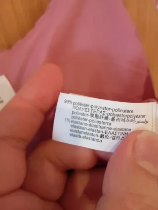 Top tirantes encaje rosa Pull & Bear Talla S