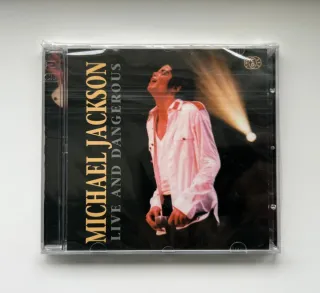 CD Michael Jackson Live & Dangerous