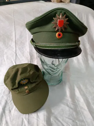 2 Gorras Policía Alemana 1970/80
