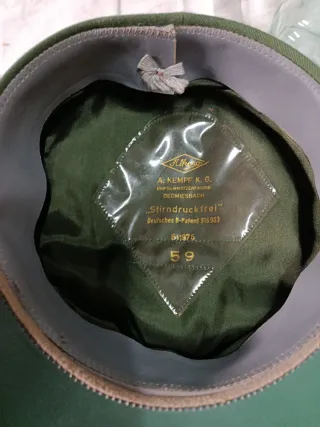 2 Gorras Policía Alemana 1970/80