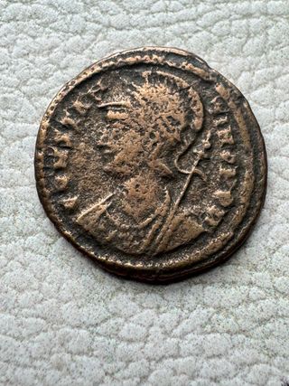 Moneda de bronce siglo IV