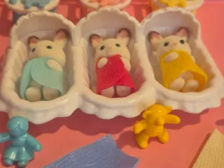 Sylvanian Families Set Culla e Seggiolini