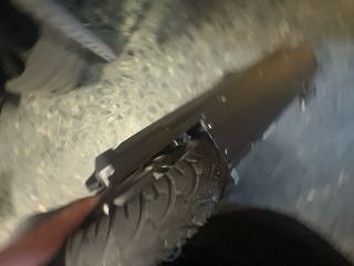 Patinete Eléctrico Plegable Negro Bateria agotada