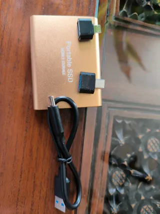 SSD M.2 Portátil 2TB USB 3.1