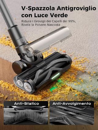 Proscenic P16 Aspirapolvere Potente 55KPa