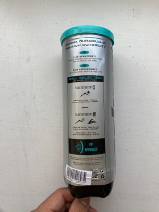 Tubo 3 Bolas Padel Varlion Summer Pro Selado NOVAS