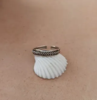 Anillo midi de plata