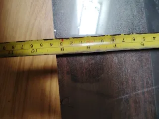 Estantería Wengue 80x23.5 cm. Dos unidades