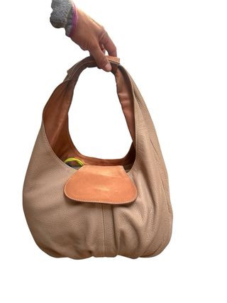 Borsa hobo in pelle