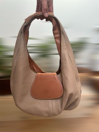 Borsa hobo in pelle
