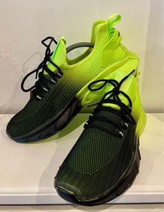 Zapatillas KGG Negras y Verdes/Amarillas