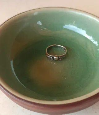 Anillo midi de plata