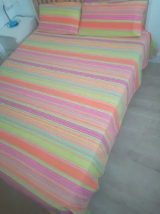 Edredón nórdico blanco + 2 fundas de regalo