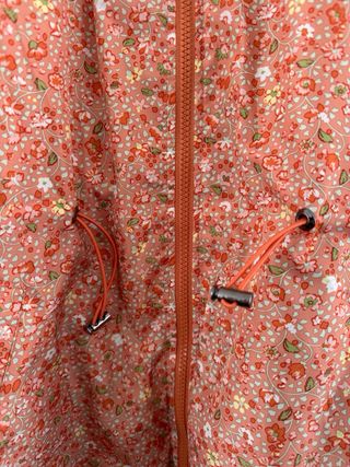 Chaqueta reversible entretiempo naranja