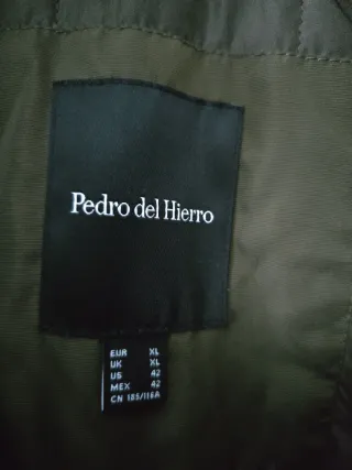 Parka Pedro del Hierro Caballero Verde Oliva