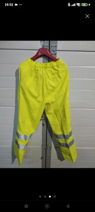 Pantalón trabajo alta visibilidad M