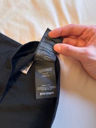 Conjunto Palm Angels: Camiseta Spray Paris + Track