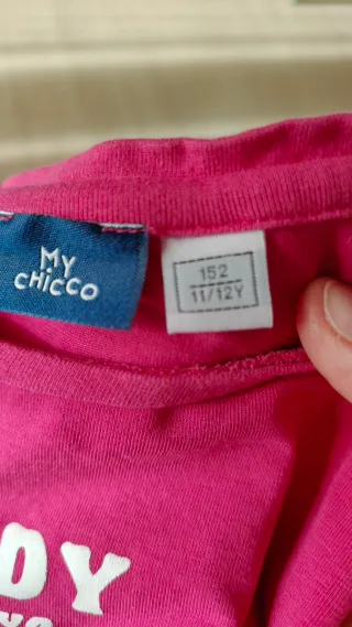 Set 2 maglie Chicco bambina unicorno e cuori