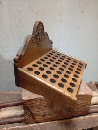 Estantería rara de madera años 60