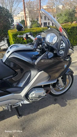 BMW R 1200 RT Negra y Plata