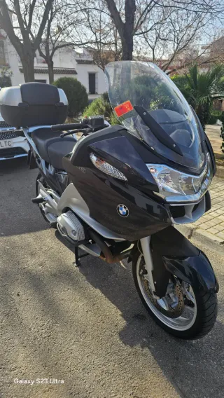 BMW R 1200 RT Negra y Plata
