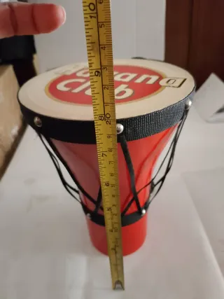 Timbal rojo con correa Havana Club